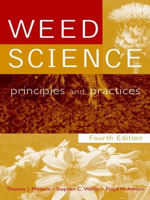 cover image of Weed Science
